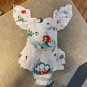 Little Mermaid Ruffle Butt Bubble